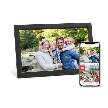 Lifeframe Frameo digital photo frame, 15.6-inch, Classic Black, Australia.