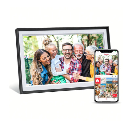Lifeframe Frameo digital photo frame, 15.6-inch, Metro Charcoal, Australia.