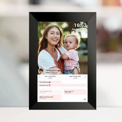 Frameo calendar auto-rotate