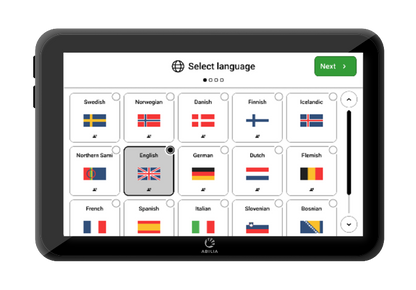 Dementia clock with talking reminders supports 29 languages