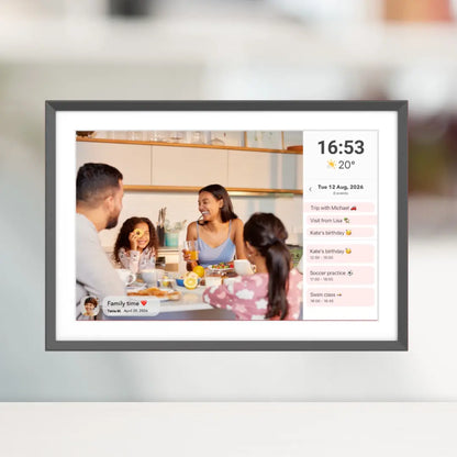 Frameo calendar hybrid view
