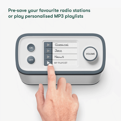Simple Music Player with personalised labels