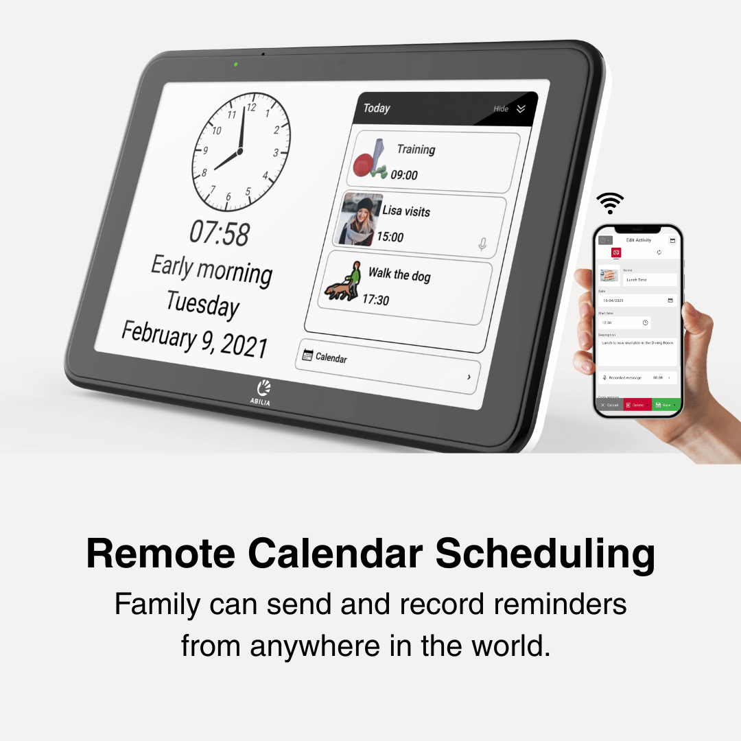 CARY Base remote calendar scheduling 