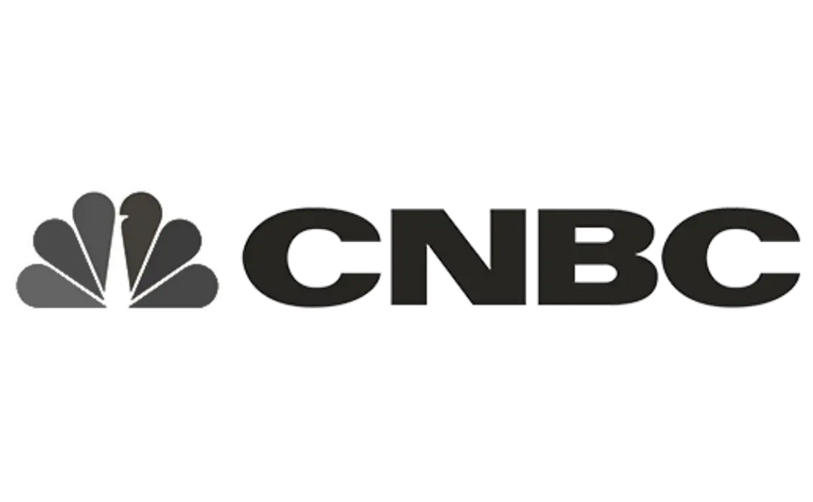 CNBC logo for Moonbuddy media feature.
