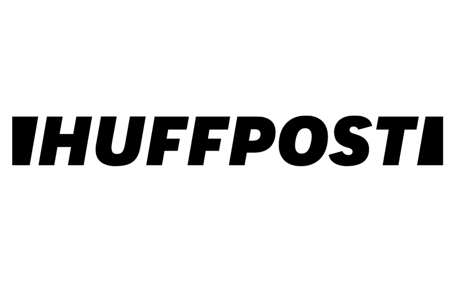 HuffPost logo for Moonbuddy media feature.