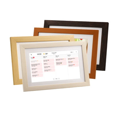 wooden style calendar frame