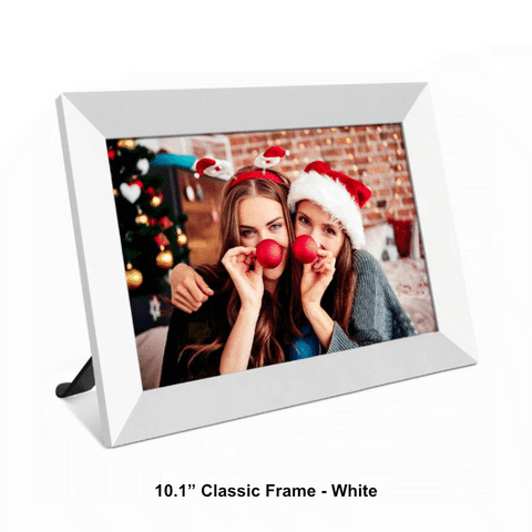Digital Photo Frame. Frameo digital photo frame. 10.1 inch white frame.