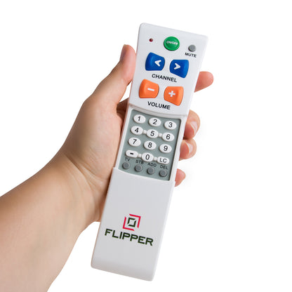 Big button Simple TV remote for seniors, elderly or people who are vision impaired.