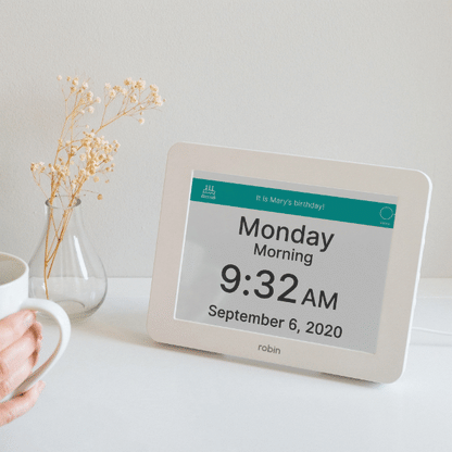 Dementia Clock with reminders