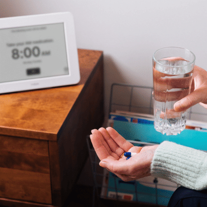 Dementia Clock with medication reminders.